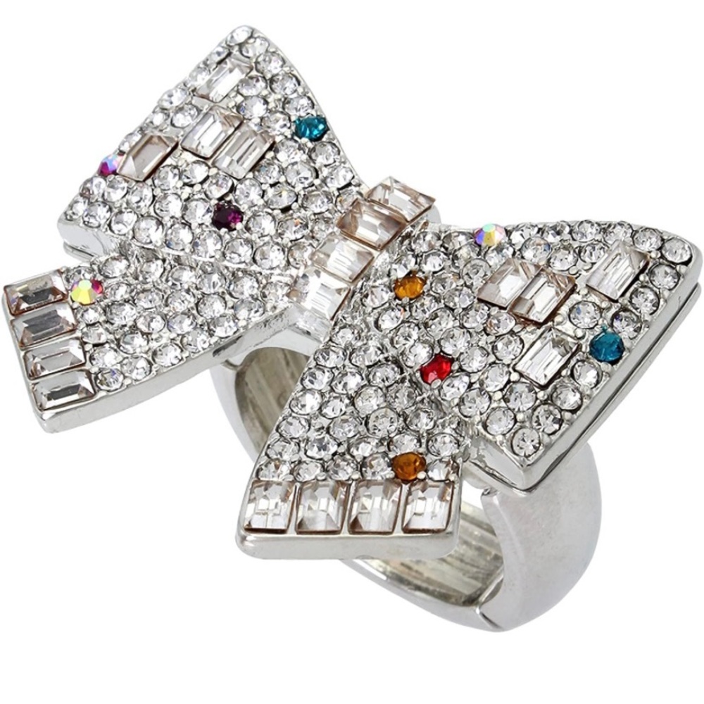 Betsey Johnson adjustable Bow Ring